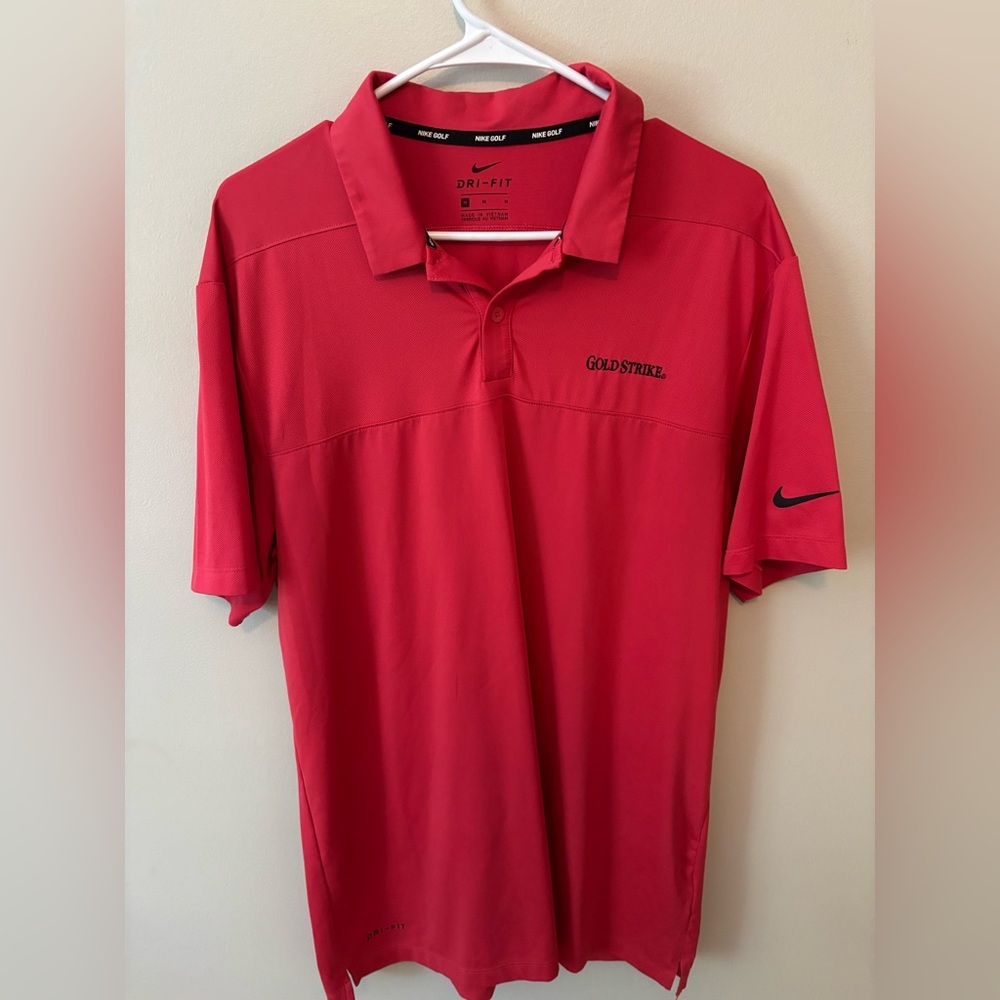 Nike Dark Pink Performance Polo Shirt